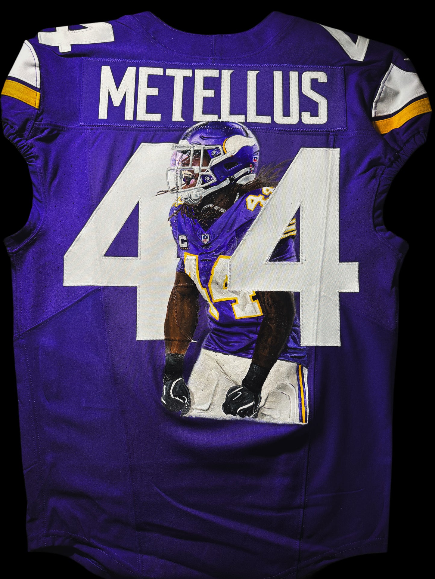 Joshua Metellus - Hand Painted Jersey